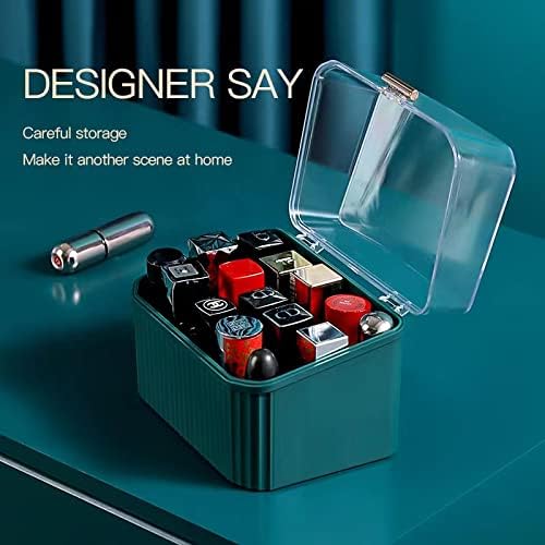 LIMOS Large Cosmetic Makeup Organizer with Drawers and Brush Organizer, Dust Water Proof Cosmetics Storage Display Case, Suitable for Bathroom Countertop and Bedroom Vanity Dresser - Assorted