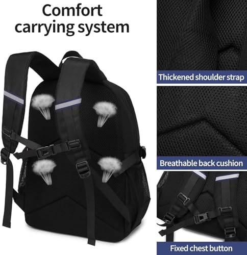 Kameety Boy School Bag, Backpack for Boys, Cute Kid Backpack, Waterproof Lightweight Schoolbag Backpack, Elementary School Bags Middle Primary School Book Bag