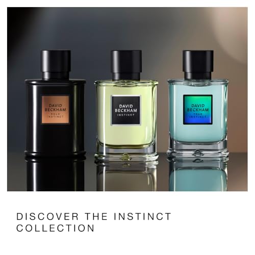 David Beckham Instinct Eau de Parfum for Men, Foug?re Citrus Perfume, Captivating & Dynamic David Beckham Fragrance, Sophisticated Perfume Bottle 50ml (1.7oz)