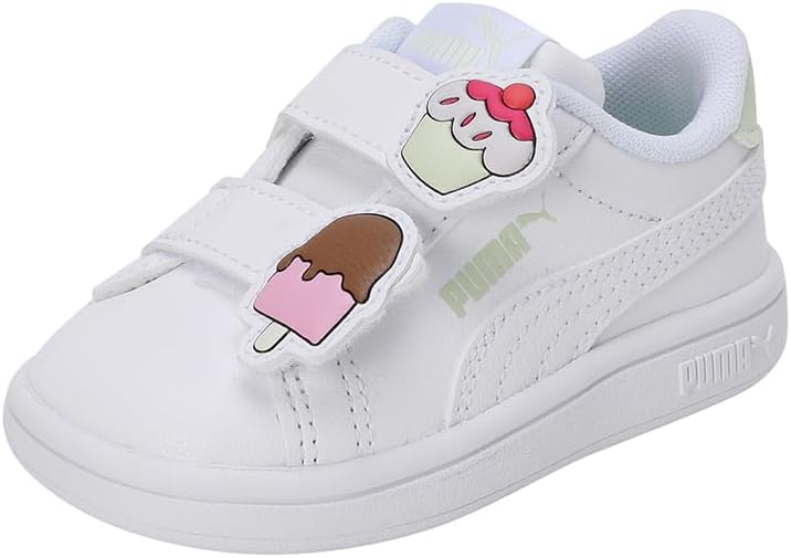 PUMA Baby Girl's Smash 3.0 Badges V Inf Sneaker