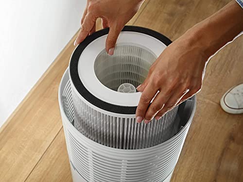 Soehnle Airfresh Clean Connect 500 mit Bluetooth Luftreiniger mit App-Anbindung, Air Purifier reinigt Partikel, Luftreiniger für beste Luftqualität