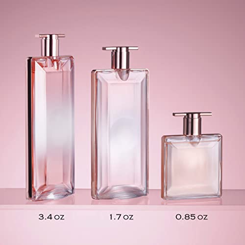 Lanc?me Id?le Aura Eau de Parfum - Long Lasting Fragrance with Notes of Rose, Jasmine & Salted Vanilla - Sunny & Floral Women's Perfume - 0.34 Fl Oz