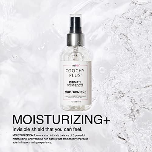 IntiMD COOCHY Intimate After Shave Protection Moisturizer Plus : Delicate Soothing Mist For The Pubic Area & Armpits Antioxidant Formula For Razor Burns, Itchiness & Ingrown Hairs