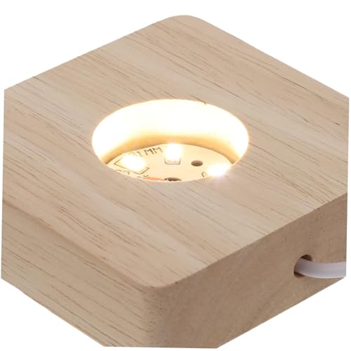 Rain Cloud Crystal Cube Night Light, Crystal Cube Lamp For Bedroom, Wooden Base Romantic Night Lamp For Home Decor Gentle Light, Birthday Gift For Teens Boys and Girls, Rainy Cloud Model