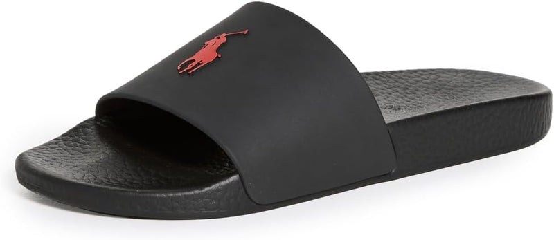 Polo Court mens Sneaker - Black/Red