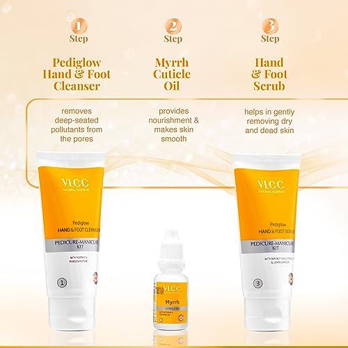 VLCC Pedicure Manicure Kit Hand & Foot Care Kit 150g+60 ml