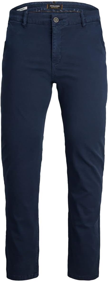 mens Jjimarco Jjbowie SA Slim Fit Pants Chinos (pack of 1) - Navy Blazer