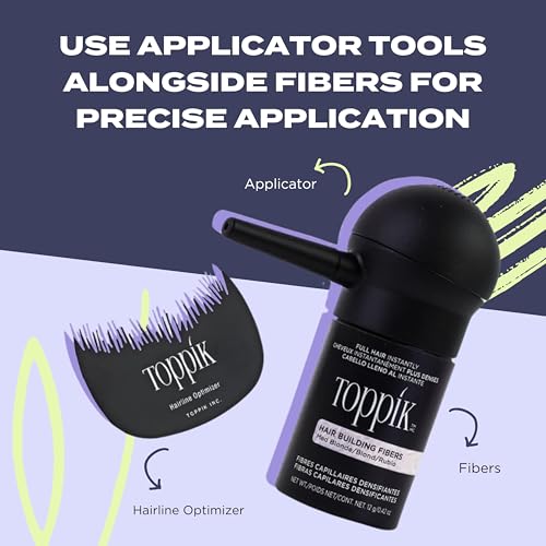 Toppik Hair Perfecting Duo Tool Kit 2-Piece Kit Includes Spray Applicator and Hairline Optimizer for Precise Application of Toppik Hair Building Fiber