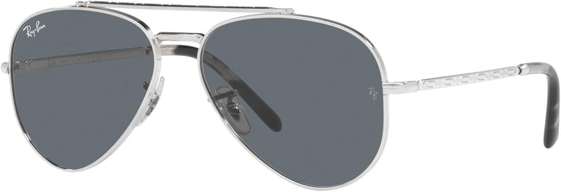 Rb3625 New Aviator Sunglasses - Silver/Blue