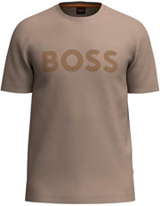 Men's Thinking 1 T-Shirt - Open Brown246