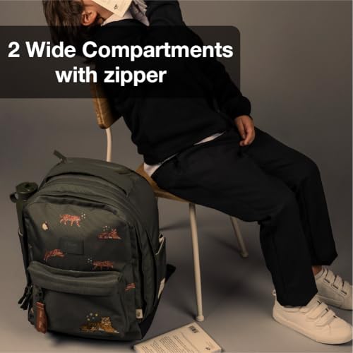 Kids School Foldable Trolley Bag for Girls 5-8 Years, Multipurpose Rolling Backpack, Spacious, 2 Wheels Extendable Handle, Excellent for Short Trip Carry-on