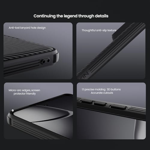 For Xiaomi 14T Case, Camera Lens Protection Slide Cover, TPU+PC Shockproof Bumper Back Cover, Anti-Fingerprint Mobile Phone Case, Slim Fit Protective Casing