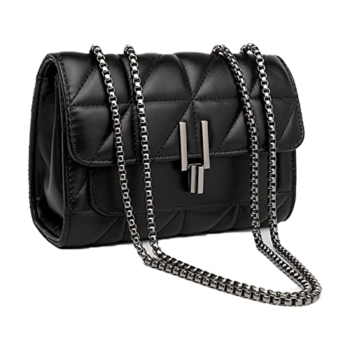 LCHYG Crossbody Bags for Women Black PU Leather Shoulder Bag, Cellphone Bags Wallet Purse and Handbags Card Holder for Women
