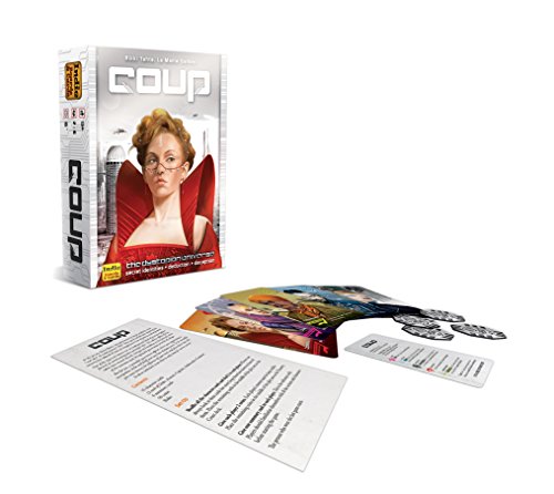 Indie Boards and cards Coup the Dystopian Universe, Multi Color