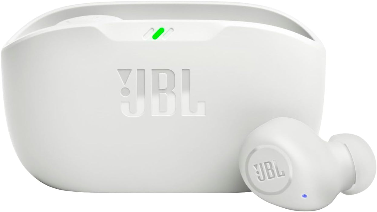 JBL Wave Buds True Wireless Earbuds, Deep Bass, Comfortable Fit, 32H Battery, Smart Ambient Technology, Hands-Free Call, Water and Dust Resistant - Mint, JBLWBUDSMIT