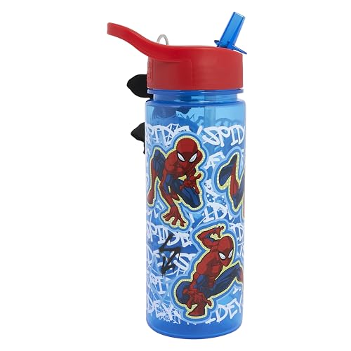 Marvel Spider-Man Street 500ml PP Bottle with Charm