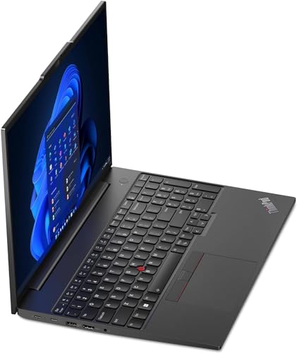 Lenovo ThinkPad E16 Business Laptop 16.0" IPS FHD+ Display (Intel 13th Gen i5-1335U, 16GB RAM, 512GB SSD, Fingerprint Reader, Thunderbolt 4, FHD Webcam, WiFi 6, Win 11P)