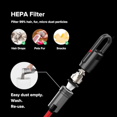 Airbot DX200 Ultra Thin Slim Wet & Dry Mop Vacuum with Water Tank Mopping Cloth Handheld Stick Vacuum Cleaner