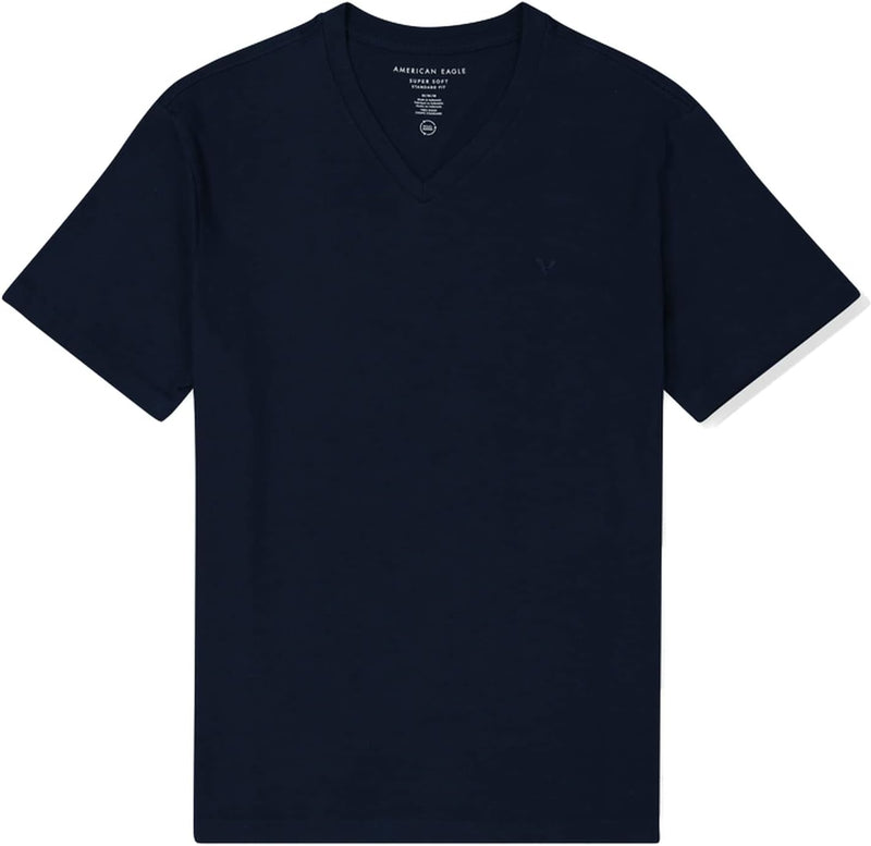 American Eagle Mens Super Soft Basic Icon V-Neck T-Shirt T-Shirt (pack of 1)