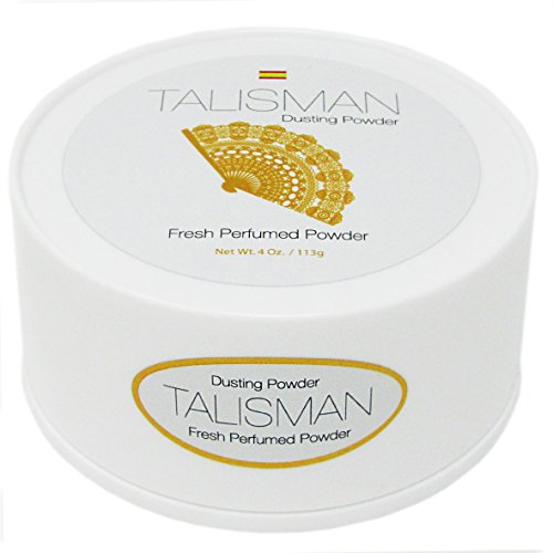 ELP ESSENTIAL Talisman Perfumed Dusting Powder with Puff, 4 oz