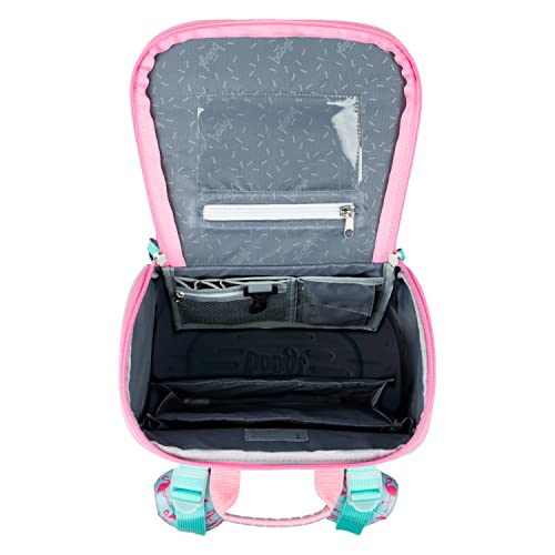 Baagl School Bag Boys Girls Set of 3 - Zippy School Bag for 1st Class - Primary School Satchel with Chest Strap - Ergonomic School Backpack