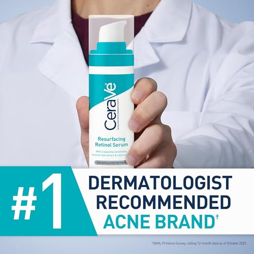CERAVE RESURFACING RETINOL SERUM TO REDUCE THE APPEARANCE OF POST-ACNE MARKS AND PORES WITH RETINOL, LICORICE ROOT EXTRACT & NIACINAMIDE 30ML