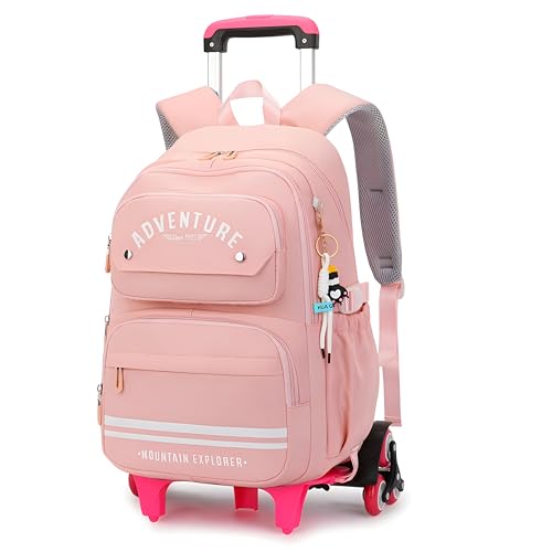 ETAISHOW girls Rolling Backpack Rolling backpack