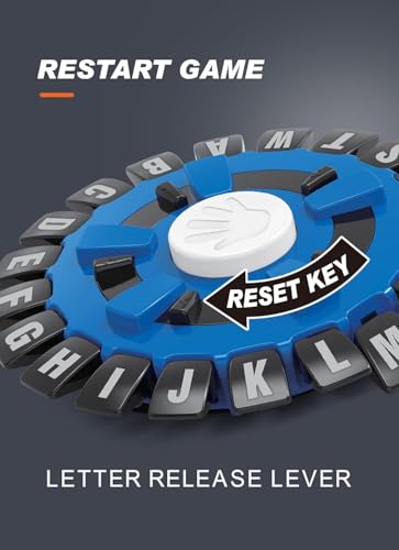 Generic Word Game. Fast-Paced Family Board Game. Choose a Category & Race Against The Timer to be The Last Player. 8 Players, Ages 8+, 20 Min Play Time.