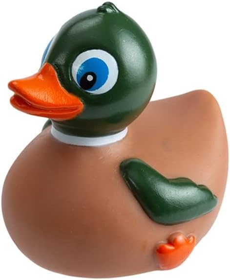 Nuwani Family Mallard Rubber Duck for Jeep, Bathtub Bath Rubber Ducks Toy Pool Party Decoration, No Hole, Float Upright Rubber Ducky Baby Shower, Rubber Duckies Birthday Gift for Nature Birds Lovers