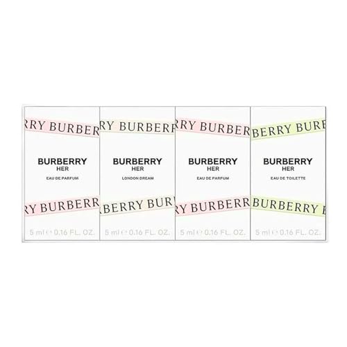 BURBERRY HER (W) MINI SET EDP 2 X 5ML + HER EDT 5ML + HER LONDON DREAM EDP 5ML