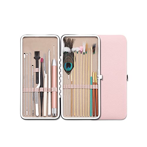 Earwax Removal Products Ear Cleaning Tools Earwax Removal Kit Ear Pick Set Earwax Remover Spoon Ear Care Tools Adult Earpick with LED Light