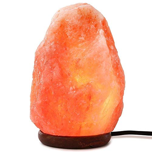 Needs&Gifts 2-3 KG Prime Quality 100% Original Himalayan Crystal Rock Salt Lamp Natural from foothills of the Himalayas Beautifully Hand Craft Comes with Complete Electric fitting Guaranteed