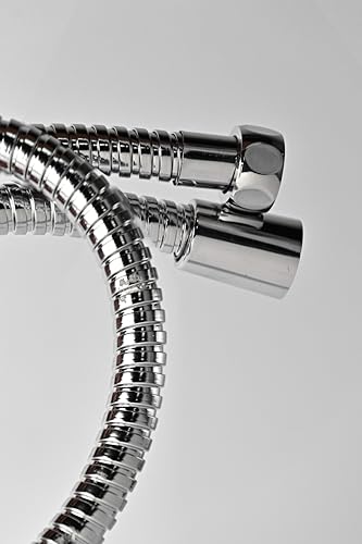 Streamflow™ Alpha Hand Trigger Bidet/Shattaf Set - Glossy Chrome / 120cm Stainless Steel/Chrome Hose