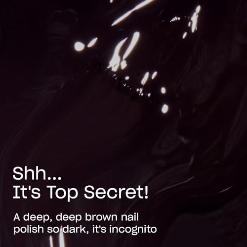 OPI Nail Lacquer, Shh...It's Top Secret!, Brown Nail Polish, Washington DC Collection, 0.5 fl oz