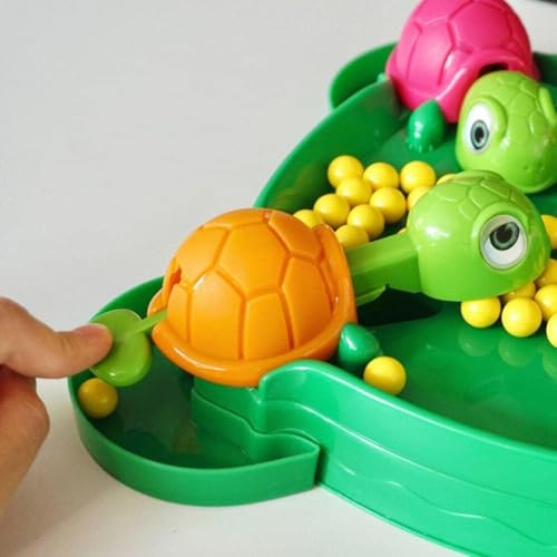 SAMARRA Hungry Turtle Beans Table Bean Pre-School Game Early Educational Toys for 2 to 4 Players