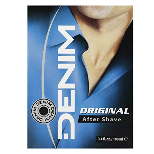 Denim Aftershave for Men - Original Fast Acting Instant Smoothen Freshly Shaved Skin Helps With Razor Burn Fresh and Toned Long Lasting Fragrance 100ML