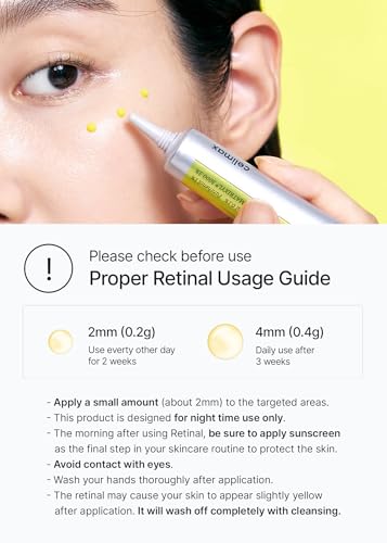 celimax The Vita A Retinal Shot Tightening Booster | with Liposomized Retinal, Matryxyl, Pore Minimizer, Wrinkles & Fine Lines, Firmer Skin, 15ml