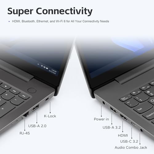 Lenovo V15 Laptop for Business, Home, Student | 15.6" FHD Anti-Glare Display | Intel Core i7-1255U | 40GB RAM | 2TB SSD | HDMI | Type-C | RJ-45 | Numeric Keypad | Webcam | Wi-Fi 6 | Windows 11 Pro