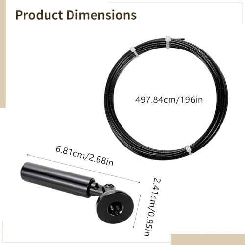 Retractable Clothesline - 304 Stainless Steel Retracting Indoor Curtains Wire - Adjustable Heavy Duty Laundry Dryer Rope for Dorm Apartment Hotel Bedroom