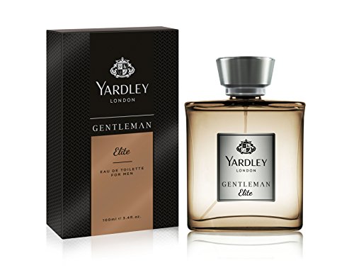 Yardley London Gentleman Elite Luxury Fragrance Eau De Parfum, Basil, Grapefruit, Sandalwood And Amber, 100 Ml