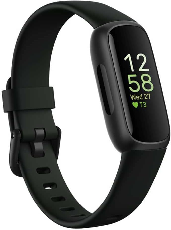 Fitbit Inspire 3 Activity Tracker with 6-months Premium Membership Included, up to 10 days battery life and Daily Readiness Score - Black/Midnight Zen, One Size