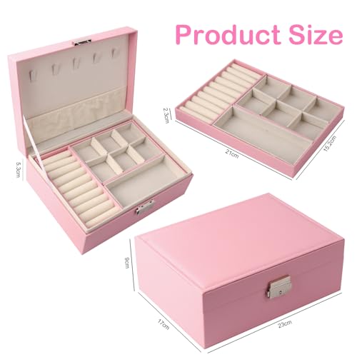 Hair Accessories for Girls, Hair Clips Hair Ties Barrettes Jewelry Boxs for Little Girl Birthday Gifts Teen Girl Gifts