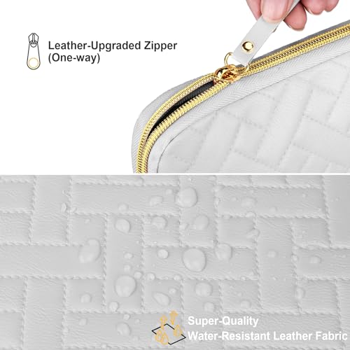 Lacdo Laptop Sleeve Case for 15 inch New MacBook Air M4 A3241 2025, M3 A3114, M2 A2941 2024-2023, 15 inch MacBook Pro A1990 A1707, Dell XPS 15 Plus Computer Laptop Bag with Accessory Pocket, Gray