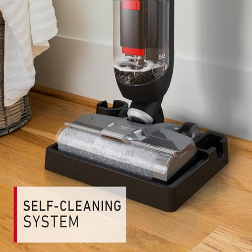 Hoover Streamline Wet & Dry Hard Floor Stick Vacuum Cleaner, Corded, Powerful Suction, Self-Cleaning, Multi-Surface for Hard Floors & Pet Hair, LCD Display, Boost Mode, CDHF-SLME,Warranty Include