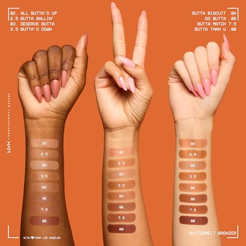 NYX PROFESSIONAL MAKEUP BUTTERMELT BRONZER ALL BUTTA D UP