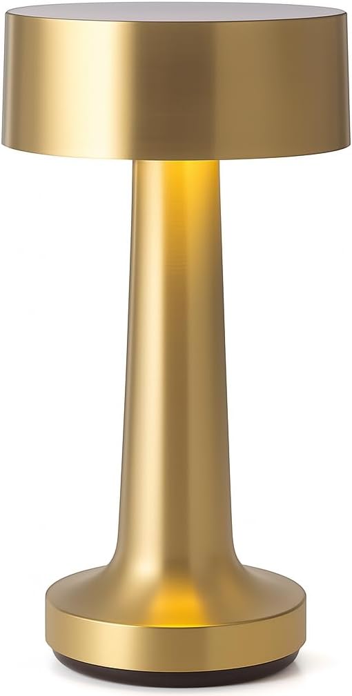 Modern Cordless Table Lamp Stylish LED Lighting with Rechargeable Battery, Touch Control, and Adjustable Brightness for Home, Office, and Outdoor Use