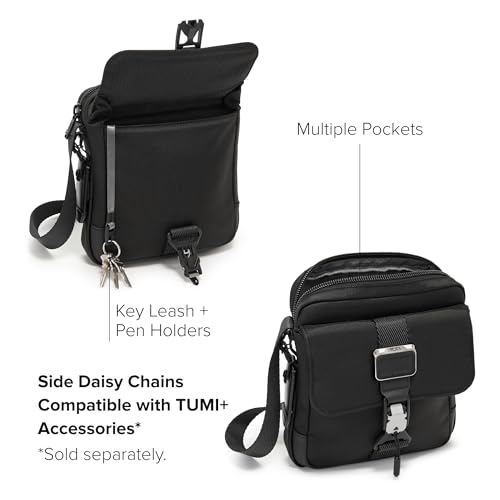 TUMI - Alpha Bravo Junior Crossbody - Premium Crossbody Bag - Small Bag for Everyday or Travel - 9.5" X 8.8" X 2.8"