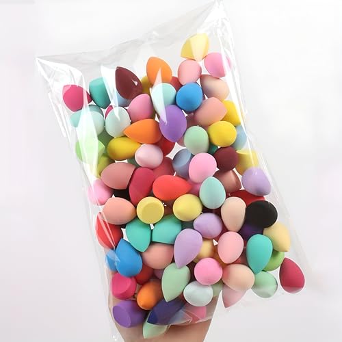 Beauty Blender - Pack of 6 multicolour Mini Beauty Blender - Mini Makeup spong -Egg/teardrop shaped,Foundation Blending Sponge, Perfect for women with all skin types -Latex free Beauty Blender.