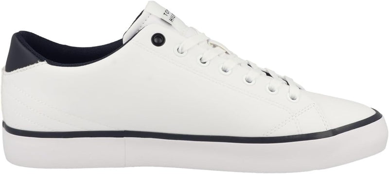 Tommy Hilfiger Men's Th Hi Vulc Core Low Leather Sneaker