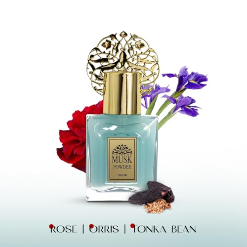 Musk Collection By AMD Perfumes Musk Powder Perfume For Women - Long Lasting Women's Fragrances - Gift for Women Eau de Parfum EDP 30ml
